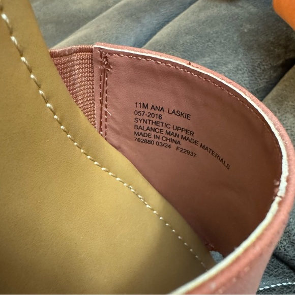 BNWT A.N.A A New Apparel Laskie Terracotta Sandals with Heels Espadrille - Picture 8 of 9